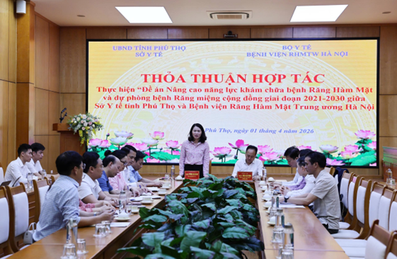 ThS.BSCKII. Phùng Thị Thu Hà, Phó Giám đốc Sở Y tế, phát biểu